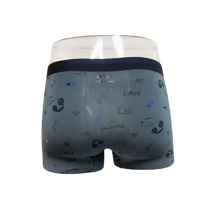 rear view of men's seamless underwear