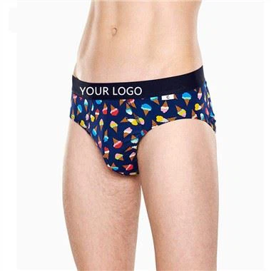 Custom Ultra Soft Men's Modal Prints Briefs